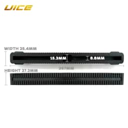 UICE Surf Fin Box 10.5 Inch Standard Center USA Fin Box for Longboard Surfboard Surfing Accessories