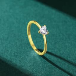 Modian Authentic 925 Sterling Silver Simple Love Heart AAAAA Zirconia Sparkling Finger Ring For Women Female Wedding Jewelry