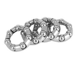 X Autohaux 4pcs/Pack Bicycle Ball Bearing Retainer Stainless Steel Bike Ball Bearings for MTB Bicycle Headset/Bottom Bracket