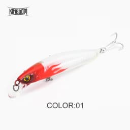Kingdom Sea Fishing Lures Jerkbaits Minnow Saltwater 120mm 23g 130mm 30g Floating Artificial Bait Good Action Wobblers Hard Lure