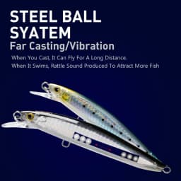 Kingdom Sea Fishing Lures Jerkbaits Minnow Saltwater 120mm 23g 130mm 30g Floating Artificial Bait Good Action Wobblers Hard Lure