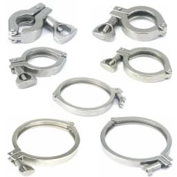 Ferrule O/D 25.4/34/40/50/5/64/77.5/91/106/119/233mm 304 Stainless Casting Tri Clamp Sanitary Fitting Dairy Brewing Tri Clover