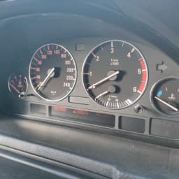 Chrome Gauge Cluster Dashboard Bezel Ring for BMW E38 7 Series / E39 5 Series E53 X5 Series