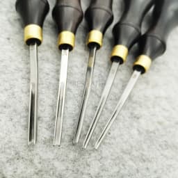 Leather Edge Cutter Beveller Beveling Skiving Knife Steel Sharper 0.6/0/7/1/3/1.8mm Ebony Handle Leather Craft Trimming Tool