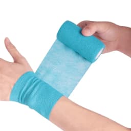 1 Roll Breathable Gauze Medical Bandage Self-adhesive Elastic Bandages for Travel Sports Finger Wrist Bandage Car Emergency Kit