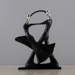 Nordic Art Dancing Couple Resin Figure Ornaments Figurines Home Decoration Accessories for Living Room Ornaments for Home Decor