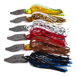 1pcs Fishing Lure 100mm 11g Blade Metal Bait With Rubber Skirt Artificial Wobbler Buzzbait Jigging Lure Spinner Spoon For Pike