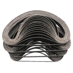 20pcs Sanding Belt 60/80/100/120/180/240Grit Abrasive Sanding Belt 330x10mm for Wood Metal Grinding Polishing