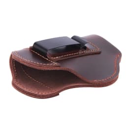 Tactical Left Right Leather Holster for Concealed Carry Airsoft IWB Gun Holsters for 17 19 9mm Hunting Universal Leather Case