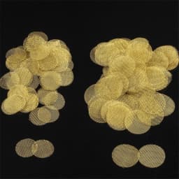 100pcs/Pack Copper Pipe Screens Brass Net For Metal Glass Wooden Acrylic Hookah Water Pipe Filter Gauze Multifunctional Network