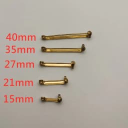 100pcs Brooch Clip Base Pins brass Safety Pins narrow Brooch Settings Blank Base For DIY Jewelry Making Supplies