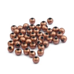 1000Pcs Iron Metal Round Beads Smooth Ball Loose Spacer Beads For Jewelry Making DIY Bracelet Charms Jewelry Accessories 2-6mm
