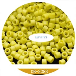 Glass Beads Japan Miyuki DB-1587 1.6mm Delica Beads Frosted Series 5 gram