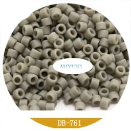 Glass Beads Japan Miyuki DB-1587 1.6mm Delica Beads Frosted Series 5 gram