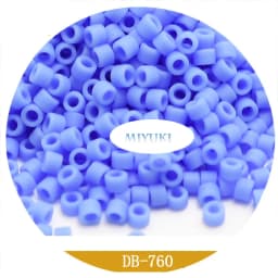 Glass Beads Japan Miyuki DB-1587 1.6mm Delica Beads Frosted Series 5 gram