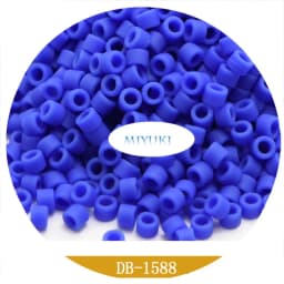 Glass Beads Japan Miyuki DB-1587 1.6mm Delica Beads Frosted Series 5 gram
