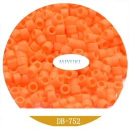 Glass Beads Japan Miyuki DB-1587 1.6mm Delica Beads Frosted Series 5 gram