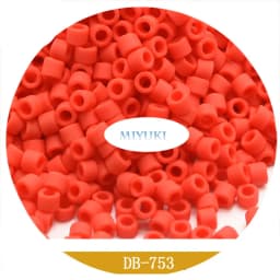 Glass Beads Japan Miyuki DB-1587 1.6mm Delica Beads Frosted Series 5 gram