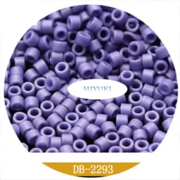 Glass Beads Japan Miyuki DB-1587 1.6mm Delica Beads Frosted Series 5 gram