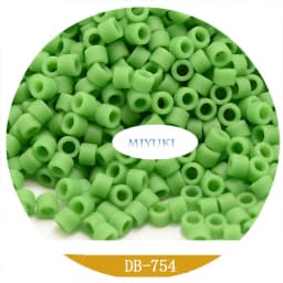 Glass Beads Japan Miyuki DB-1587 1.6mm Delica Beads Frosted Series 5 gram