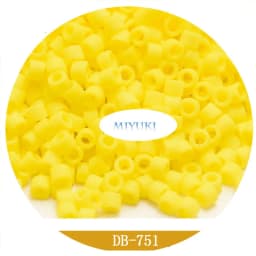 Glass Beads Japan Miyuki DB-1587 1.6mm Delica Beads Frosted Series 5 gram