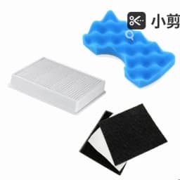 DJ97-01040C DJ63-00669A DJ63-00672D Filters For Samsung SC43 SC44 SC45 SC46 SC47 Series Vacuum Cleaner Air Track SC4520 SC4326
