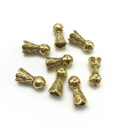 15pcs misbaha tasbih metal accessories for jewelry making DIY rosary bracelet metal tassel connectors material wholesale