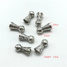 15pcs misbaha tasbih metal accessories for jewelry making DIY rosary bracelet metal tassel connectors material wholesale