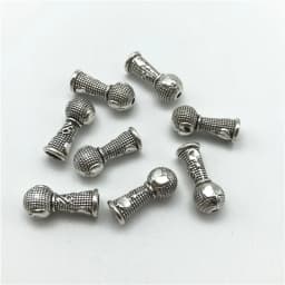 15pcs misbaha tasbih metal accessories for jewelry making DIY rosary bracelet metal tassel connectors material wholesale