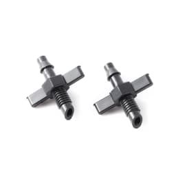 30Pcs 6mm Male Thread Single Barbed 4/7mm PVC Hose Connector for Drip Irrigation Watering Fitting Garden Tools Accessories