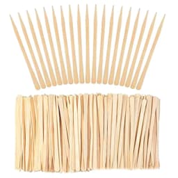 100PCS Woman Wooden Body Hair Removal Sticks Wax Waxing Disposable Sticks Beauty Toiletry Kits Wood Tongue Depressor Spatula