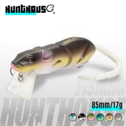 Hunthouse BBZ-1 Rat Fishing Lure 85mm 17g Multi-Joint Segment Tail Mouse Bait For Fishing Bass Tackle Minnow Crankbaits LW135