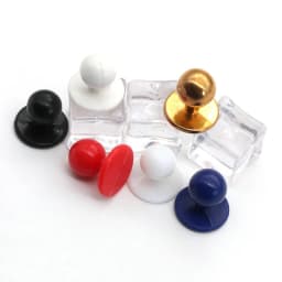 XUNZHE 10 Pcs 11.5*18mm Restaurant Chef Uniforms Suit Buttons Color Plastic Buttons For Diy Costumes Parts Accessories
