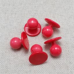 XUNZHE 10 Pcs 11.5*18mm Restaurant Chef Uniforms Suit Buttons Color Plastic Buttons For Diy Costumes Parts Accessories