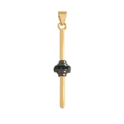 Cowboy Boots Sports Baseball Dumbbell Yoga Men's Zirconia Paved Cloth Charm Pendant,18K Gold Necklace Craft Jewelry Supply L99