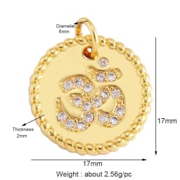 Cowboy Boots Sports Baseball Dumbbell Yoga Men's Zirconia Paved Cloth Charm Pendant,18K Gold Necklace Craft Jewelry Supply L99
