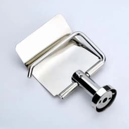 Toilet Paper Holder Brushed Gold Stainless Steel Pendant Paper Hooks Towel Rack Paper Roll Holder Hardware With Cover MJ