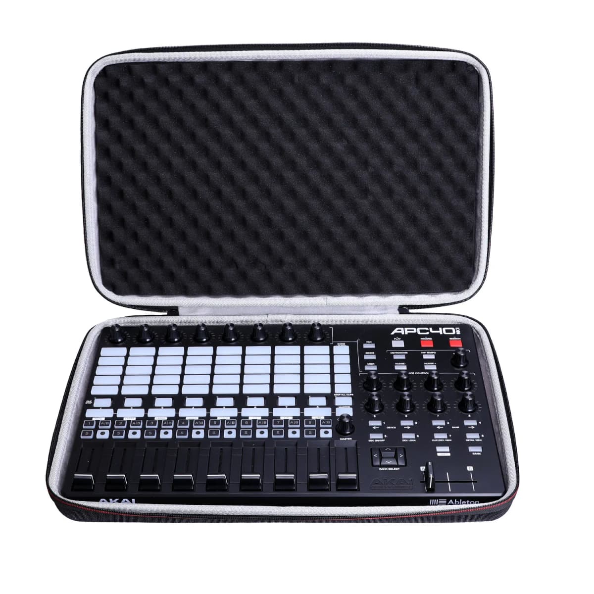 LTGEM Black EVA Hard Case for Akai Professional APC 40MKII USB-Powered Full-Featured Ableton Live Performance MIDI Controller