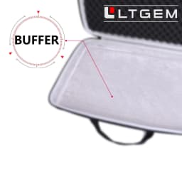 LTGEM Black EVA Hard Case for Akai Professional APC 40MKII USB-Powered Full-Featured Ableton Live Performance MIDI Controller