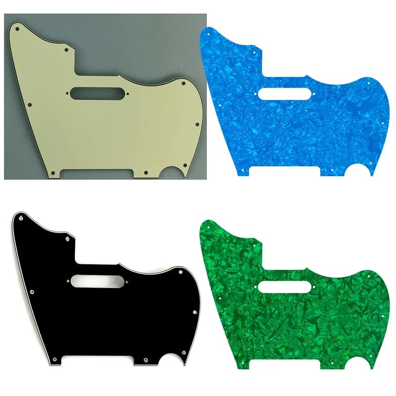 Fei Man - Custom Standard Scratch Plate, Telemaster Guitar Pickguard, Multicolor Choice, 8 Screw Holes, US Fd