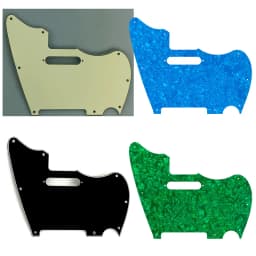 Fei Man - Custom Standard Scratch Plate, Telemaster Guitar Pickguard, Multicolor Choice, 8 Screw Holes, US Fd