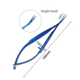 Scissor Ophthalmic Vannas Capsulotomy Scissors Animal Experiment Vascular Scissors Veterinary Ophthalmic Instruments