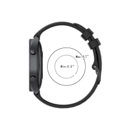 22mm Silicone Band Strap for Xiaomi Mi Watch Color Replacement Bracelet Breathable Sports Bands For Watch Accessories