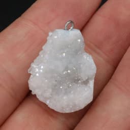 Natural Druzy Agates Pendants Charms Irregular Shape Stone DIY for Necklace or Jewelry Making Size 20x25-23x30mm