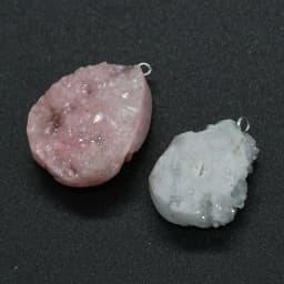 Natural Druzy Agates Pendants Charms Irregular Shape Stone DIY for Necklace or Jewelry Making Size 20x25-23x30mm