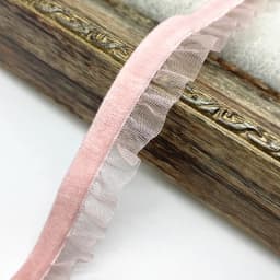 1 yard 15mm Velvet Elastic Hair Band Ribbon Lace Sewing Trim Handmade DIY #RoLi03