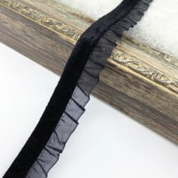 1 yard 15mm Velvet Elastic Hair Band Ribbon Lace Sewing Trim Handmade DIY #RoLi03