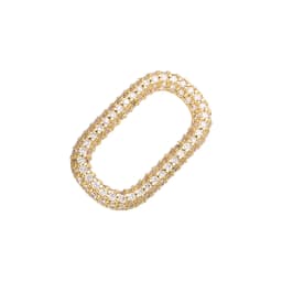 Geometric Rectangle Small Charms Pendant for Women Gold-Colored DIY Necklace, Earrings, and Jewelry Accessories Supplies:VD684