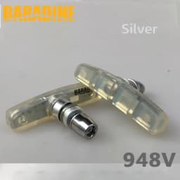 Baradine 948V  MTB Bike V-brake Shoes Transparent 60mm Pads Bicycle Brake Blocks Bicycle Accessories