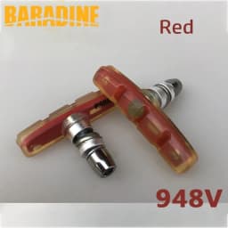 Baradine 948V  MTB Bike V-brake Shoes Transparent 60mm Pads Bicycle Brake Blocks Bicycle Accessories